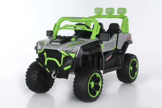 صورة سيارة أطفال أزرق ماطورين